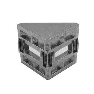 Góc bên phải nhôm hồ sơ kết nối khung 8/10 40x40 tam giác cấu trúc cho khe - Product Image 6