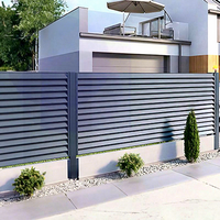 Panel de Cerca de Aluminio con Rejillas, de Alta Calidad, Ecológico, para Jardín, Patio, Hogar, Venta al Por Mayor