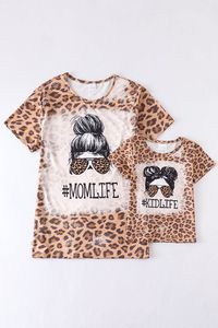 Precio barato mamá <span class=keywords><strong>y</strong></span> yo traje de padre e hijo madre e hija camisa de verano mamá <span class=keywords><strong>y</strong></span> niños vida niñas conjunto de camisetas impresas - Product Image 6