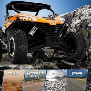 รถบังคับวิทยุรุ่นใหม่ SG-1205 ขนาด 1:16 2.4G 4WD SSV รถบรรทุกออฟโรด ไฟ LED รถไต่หิน ควบคุมแบบ Full Proportional พร้อมใช้งาน 2 ช่องสัญญาณ รีโมท 50 เมตร - Product Image 6