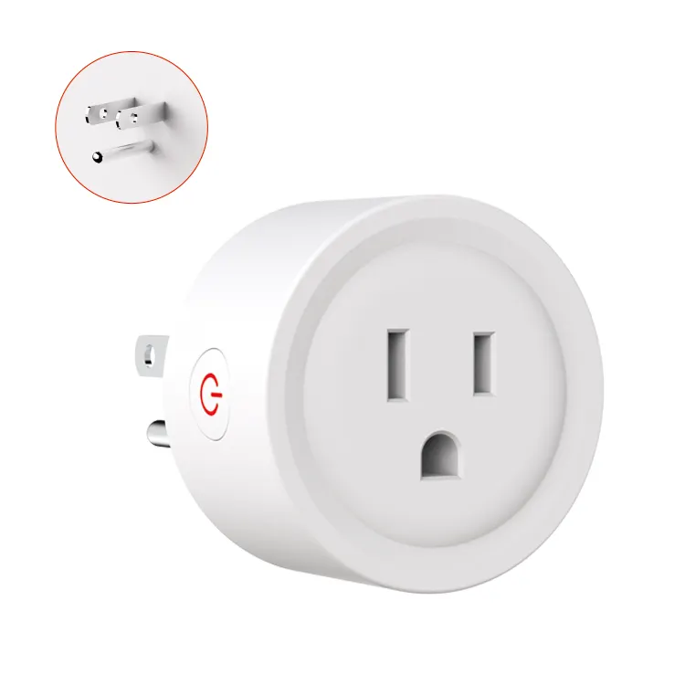 enchufe inteligente Alexa   Google Assistant WIFI Plug Socket with surge protector timer remote control socket