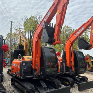 La petite excavatrice Hitachi ZX60 a utilisé la stabilité hydraulique d'excellent état de matériel de construction de boîte de vitesse de moteur de 6.35 tonnes - Product Image 1