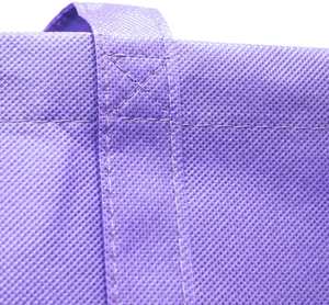 Bolsas de Compra Ecológicas Reciclables de Tela No Tejida con Impresión, Costuras Reforzadas, Bolsas Promocionales de Supermercado - Product Image 4