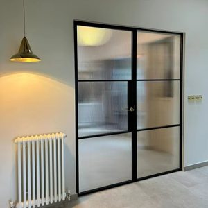 Puerta Francesa de Acero Galvanizado - Diseño Delgado para Exteriores, para Villas y Apartamentos, con Recubrimiento en Polvo/Pintura Personalizada, Australia/EE. UU. - Product Image 3