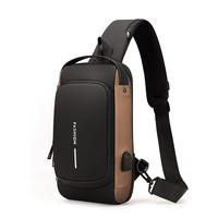 Bolsos de Hombro Marksman 2024 con Carga USB para Hombre, Mochila Antirrobo para Ciclismo al Aire Libre, Bolsos de Hombro de Diseñador para Hombre