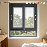 Ventanas de PVC y Vinilo con Vidrio Templado y Acabado Glaseado para Interiores de Casas, Personalizadas para Dormitorios