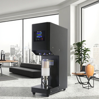 Machine à sceller les canettes électriques Meihui, scellage des bouteilles en PET et des canettes en aluminium pour les sodas, la bière et les jus, machine à sceller les canettes manuelle