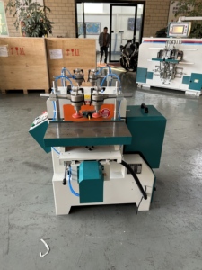Machine à mortaiser horizontale double embout ZICAR pour le travail du bois, idéale pour le perçage de trous dans le contreplaqué et les meubles en bois massif - Product Image 5