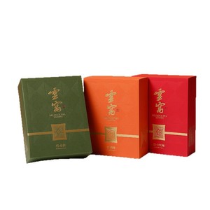 กล่องของขวัญชาดำจินจุนเม่ย แหล่งกำเนิดจากภูเขาหวู่อี้ บรรจุภัณฑ์กระดาษรูปทรงสี่เหลี่ยมผืนผ้า สั่งทำได้ เหมาะสำหรับมอบเป็นของขวัญปีใหม่ - Product Image 3