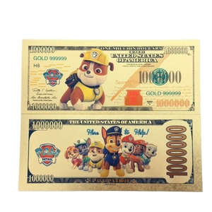Nouveau modèle 2026 : Billets de banque PAW America en or plaqué 24 carats pour cadeaux - Product Image 4