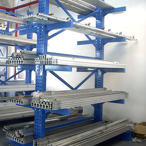 מדריפים חובה כבדה מדפים דו צדדי גלוון מחסן צינור מתלה - Product Image 2