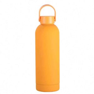 Stainless Steel Vacuum Insulated Water <b>Bottle</b> With Handle Minimalist Design For Travel All Colors Available - Product Image 5