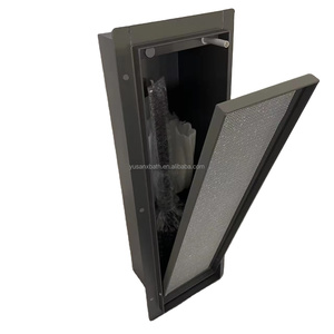 304 porta scopino nascosto nascosto in acciaio inossidabile nicchia moderna senza montatura a muro per piastrelle da bagno e wc Box - Product Image 5