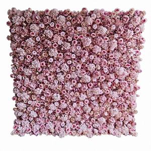 ฉากหลังดอกกุหลาบผ้าไหมเทียมเนื้อเนียน ขนาด 2.2x2.2 เมตร ม้วนสำหรับตกแต่งงานแต่งงานและงานคริสต์มาส - Product Image 1