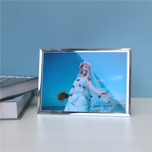 Đơn Phương Đơn Giản Trống Có Thể In Rõ Ràng Tinh Thể Thủy Tinh Khung Ảnh 6 8 "7" Giai Đoạn Khung A5 Giấy Chứng Nhận Khung - Product Image 2