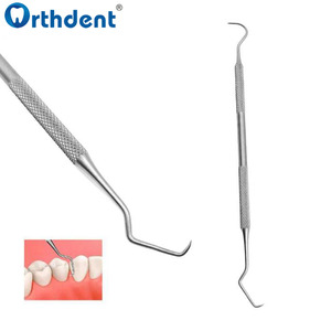 Nha khoa Explorer thăm dò thép không gỉ răng cao răng Remover đôi đầu nha khoa công cụ thi đầu dò cho nha sĩ cụ phòng khám - Product Image 6