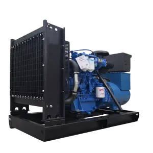 Generator set generator Yuchai 100KW, 4 silinder mesin yuchai daftar produsen Tiongkok
