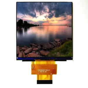 DAS 2.5英寸圆形TFT 480*480液晶面板tft圆形液晶显示器MIPI接口方形显示器