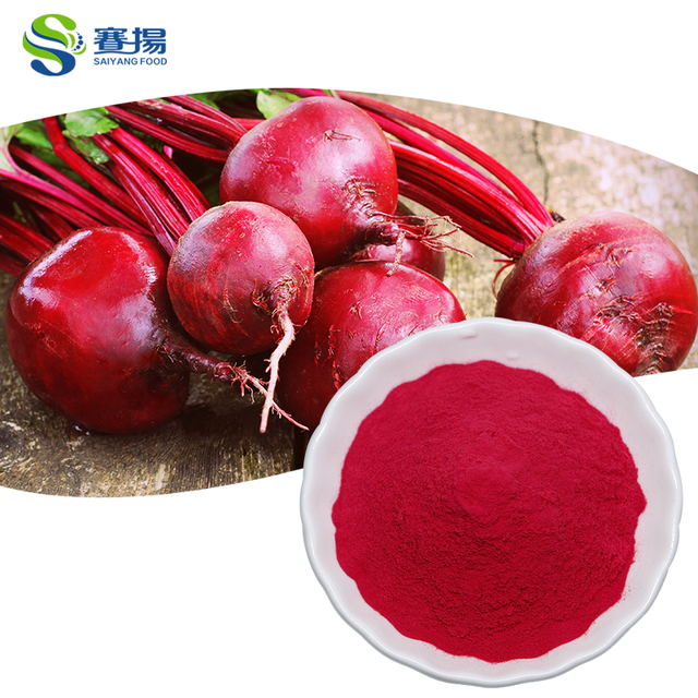 EU&NOP Organic Spray Dried Red Matcha Beet Root Powder 100% Natural Beetroot Extract Antioxidant Instant Red Beetroot Powder