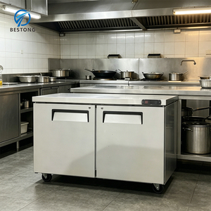 Réfrigérateur sous comptoir convivial avec affichage numérique de la température, patins antidérapants, mini-réfrigérateur de cuisine/bar pour aliments - Product Image 2