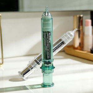 Nouveauté, flacon pompe pulvérisateur de lotion en plastique, 10 ml, 20 ml, interrupteur gauche-droite, verrouillage, électroplaqué, couteau ultrasonique - Product Image 2