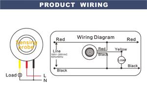 Tuodi TDL-9958R-12V 220V nhà khách sạn nơi công cộng hành lang induct Trần kiểm soát ánh sáng exw giá PIR chuyển động cảm biến chuyển động chuyển đổi - Product Image 5