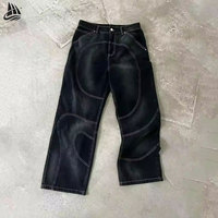 Fabricant personnalisé de haute qualité lavage à l'acide 2 pièces ensemble denim hommes Streetwear Jean veste ensemble pour hommes