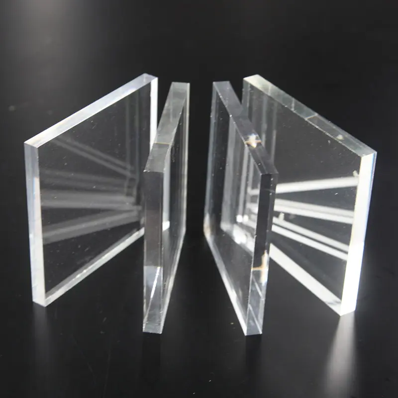 Plaque acrylique coulée transparente Plaque d'endurance Pc Traitement de plaques acryliques transparentes personnalisées