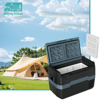 JDA RV Accessoire 30L 40L 50L Compresseur De Voiture Réfrigérateur Congélateur Portable USB Charge Réfrigérateur De Voiture pour Camping RV