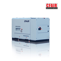 Compresseur d'air mini 80cfm pour l'agriculture Type 10.5bar CFAIR Compresseur d'air Compresseur d'air diesel à vis