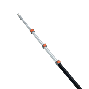 Juego de Herramientas de Limpieza de Vidrios Waytex con Mango Largo de <span class=keywords><strong>Aluminio</strong></span> Blanco y Limpiador Ecológico de 25 cm para Ventanas en Altura - Product Image 5