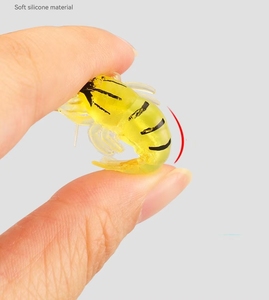 Esca morbida luminosa da 45mm con gamberetti aromatizzati aletta per <span class=keywords><strong>spigola</strong></span> d'acqua dolce per la categoria di prodotti del produttore - Product Image 4