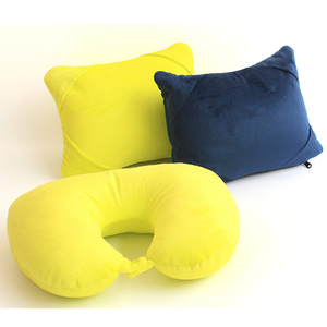 Hot Bán Mà<span class=keywords><strong>u</strong></span> Gối Cổ Hỗ Trợ 2-Trong-1 Du Lịch Gối Hình Chữ <span class=keywords><strong>U</strong></span> Gối Ipad Chủ Dệt 100% Polyester Bộ Nhớ Bọt 2 Trong 1 - Product Image 2