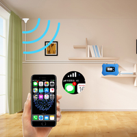 Amplificador de Señal de Celular para Interiores AS-G3, 70dB, 900MHz, GSM, con Pantalla LCD en Tiempo Real, Cobertura del 300%, Compatible con 4G