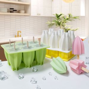 Molde de silicona de grado alimenticio con forma de estrella para helados, ideal para uso doméstico y comercial, reutilizable, fácil de limpiar y resistente al calor. ¡Gran oferta! - Product Image 1