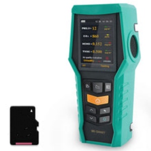 Moniteur de qualité de l'air Xtester BR-smart 128s haute précision pour CO2, PM2.5, PM1.0, PM10, poussière, TVOC, formaldéhyde avec garantie d'un an - Product Image 1