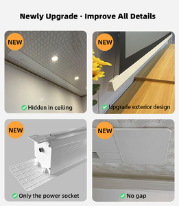 Écran de projection motorisé électrique à contraste élevé ALR Fresnel 5.0 Pro encastré au plafond de 72 à 100 pouces 4K 16:9 - Product Image 4