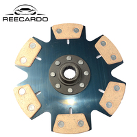 Disque d'embrayage Reecardo 15016PR6 – Plaque d'embrayage double pour chargeuse sur pneus, modèle de course, pour Mustang – Meilleures ventes