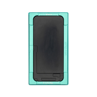 Moule de lamination LCD en silicone noir mat avec cadre pour réparation d'écran LCD iPhone 13 à 16 Pro Max – Pas besoin de retourner le câble