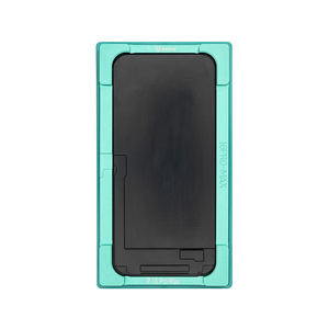 Moule de plastification LCD en silicone noir avec cadre pour <span class=keywords><strong>iPhone</strong></span> 13 à 16 <span class=keywords><strong>Pro</strong></span> <span class=keywords><strong>Max</strong></span> Réparation de l'écran LCD Pas besoin de câble retourné - Product Image 5