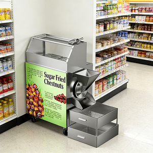 Machine à torréfier les amandes pour boulangerie, agitation douce, contrôle précis de la température, sans écrasement - Product Image 1