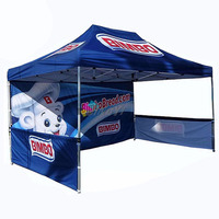 Bestful Signs Tente gazebo commerciale industrielle 3x6 avec paroi latérale pour le marché européen tente d'exposition commerciale
