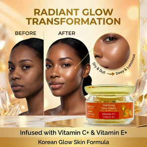 Krim Wajah Pencerah Berkualitas Tinggi KOREA Vitamin C+E+ Kulit Cerah Bercahaya Bernutrisi Mendalam Krim Wajah - Product Image 3