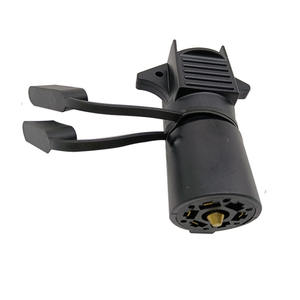 Adaptor Plug Trailer 7 Pin Pisau Datar Ke 4 dan 5 Putaran Konektor Trailer Adapter 7 Cara Ke 4 Cara 5 Cara 2-In-1 Pisau Datar - Product Image 4