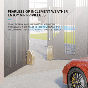 400Kg 600Kg Bán Nhiệm Vụ Nặng Nề Đôi Cửa Nhà Điều Hành Đu Điện Con Lăn Động Cơ Cửa Mở Cho Biệt Thự Sân - Product Image 4