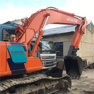 Excavatrice Hitachi EX200 d'occasion, modèle EX200-5 avec moteur Isuzu, capacité de la benne de 0,8 m³, poids opérationnel de 18,8 tonnes, en vente - Product Image 3