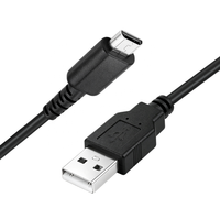 Câble de charge USB en PVC filaire pour DS Lite/ (UNIQUEMENT pour Lite/NDSL, PAS pour 3DS 2DS DSi DS)
