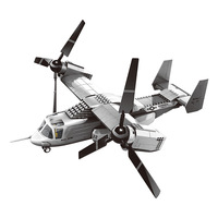 Set de Construcción de Helicóptero de Ataque Táctico de Nivel Profesional, 221 Piezas, Juguete de Construcción de Vuelo MOC Avanzado, Kit de Ladrillos Encajables