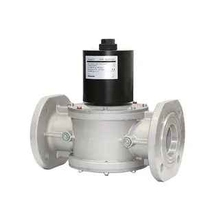 Válvula de segurança para válvula de controle de gás, válvula solenóide de gás reguladora de fluxo de abertura rápida, 200-360mbar