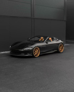 Kit carrosserie en fibre de carbone sèche pour Ferrari Roma : Lame avant, diffuseur, spoiler, jupes latérales, pare-chocs Roma, pièces automobiles Roma - Product Image 2